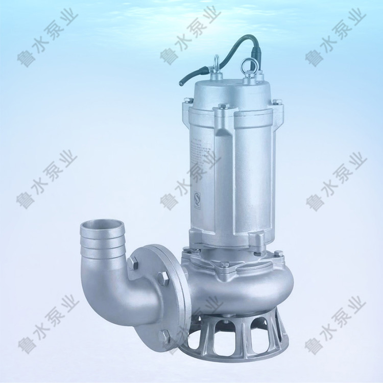 WQP型不鏽鋼(gang)無堵塞潛水泵(bèng)