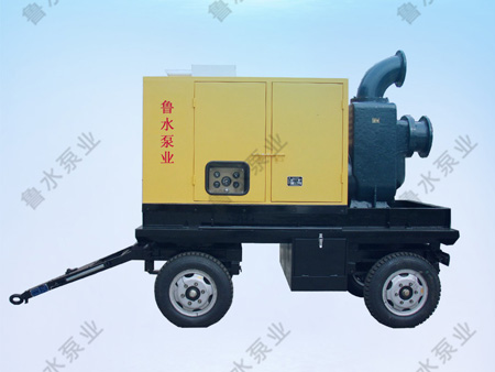 移動式拖車(chē)柴油機泵車(che)